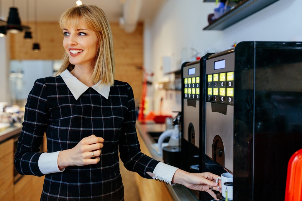 Kaffee im Büro